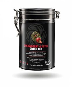 CBD Strawberry & Apple Green Tea - 20 bags x 5mg