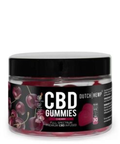 Dutch Hemp - CBD Gummies Full Spectrum 25mg Cherry – Vegan + Sugar Free