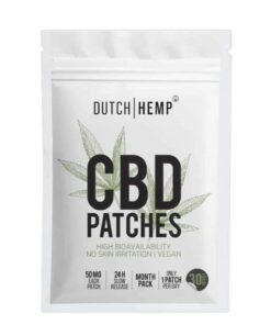 Dutch Hemp - CBD patches - 50mg