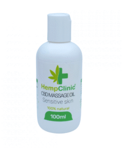 HempClinic - Massage Oil for Sensitive Skin - 250mg - 100ml