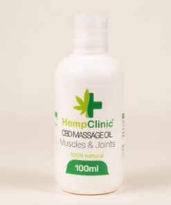 HempClinic - Massage Oil Muscles & Joints - 500mg - 100ml